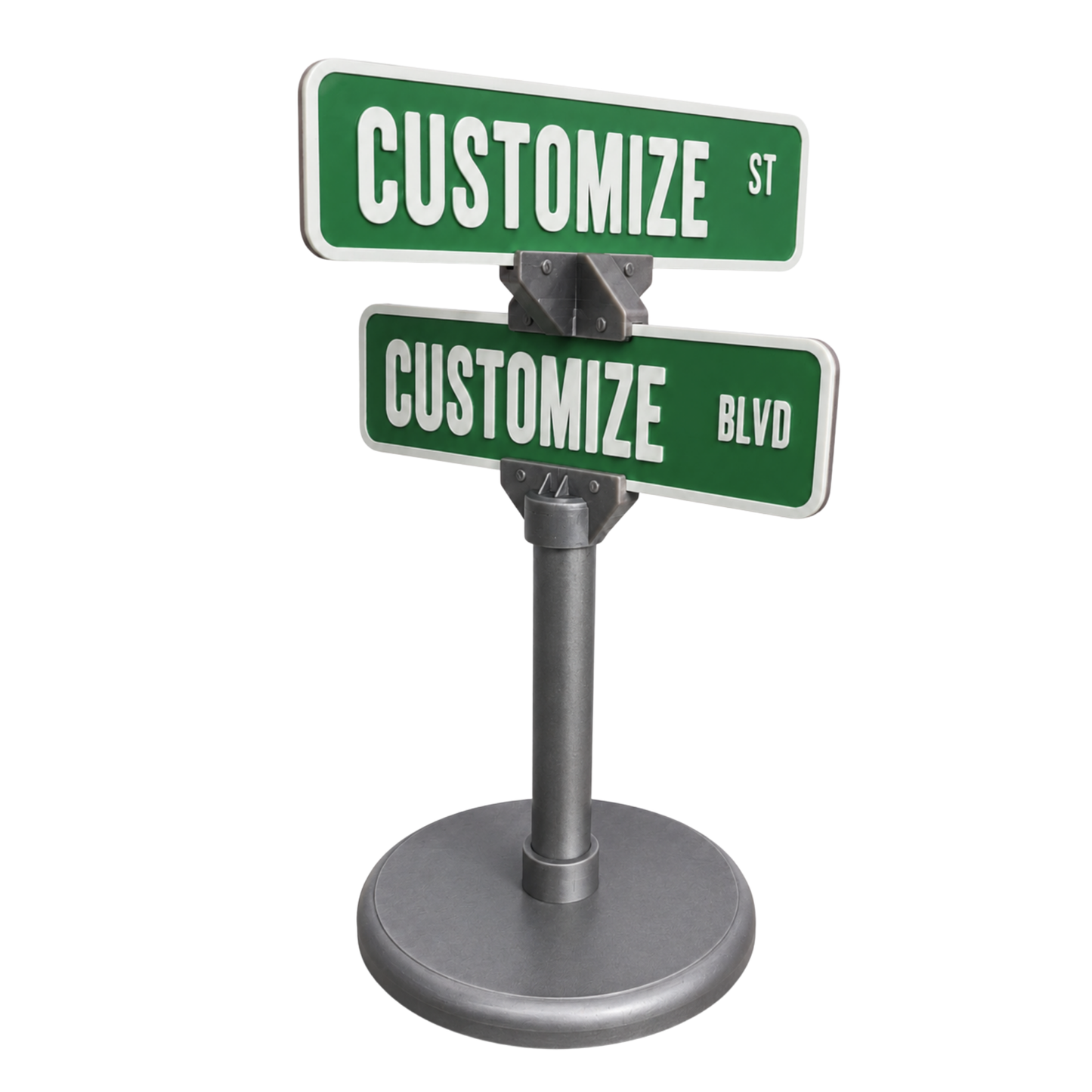 Customized 3D Printed Street Sign