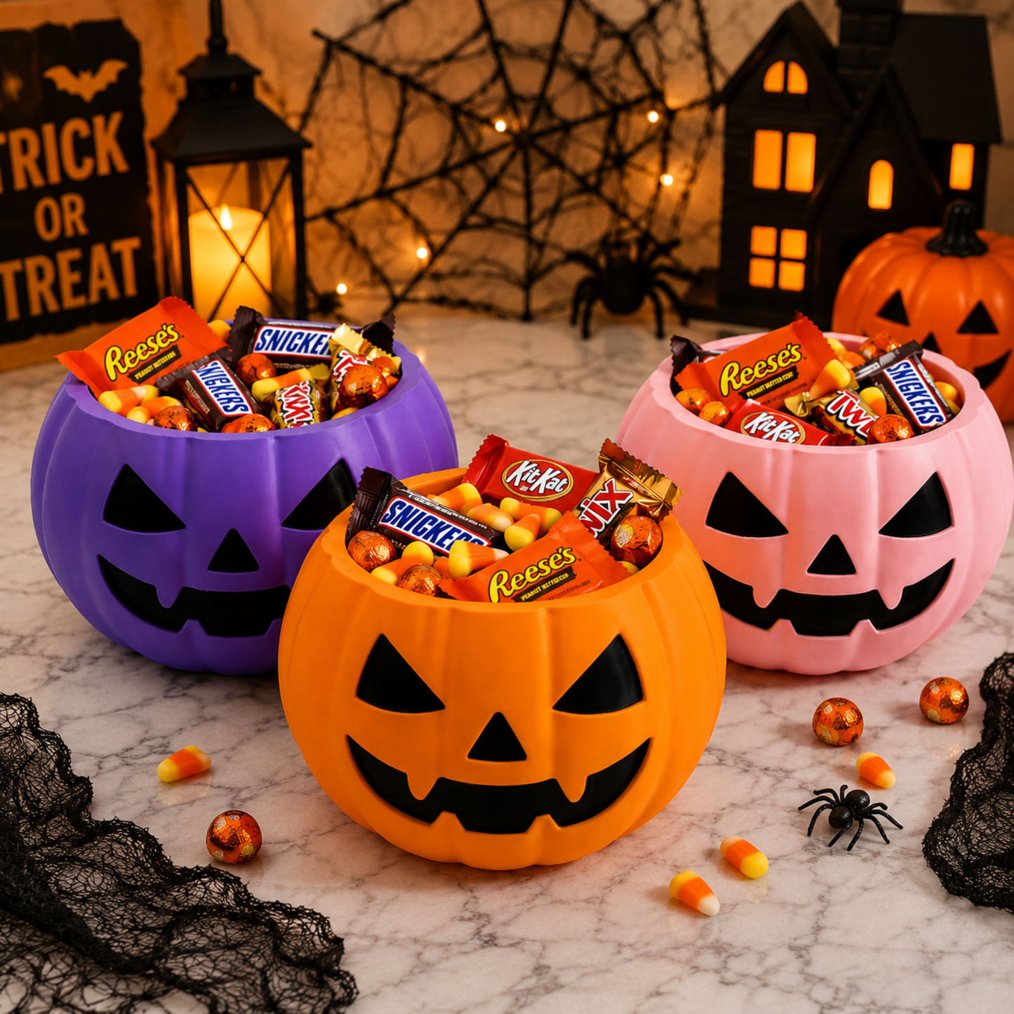Jack-O’-Lantern Pumpkin Bowl