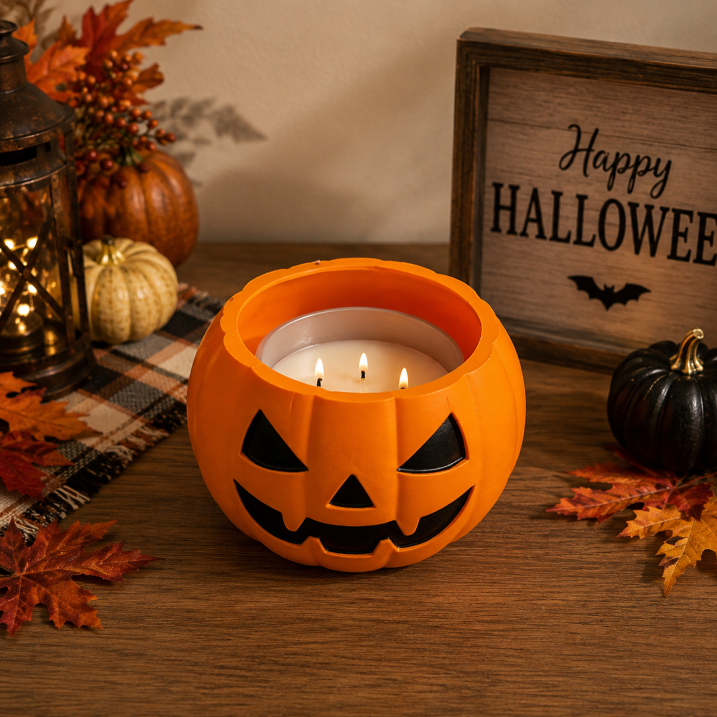 Jack-O’-Lantern Pumpkin Bowl