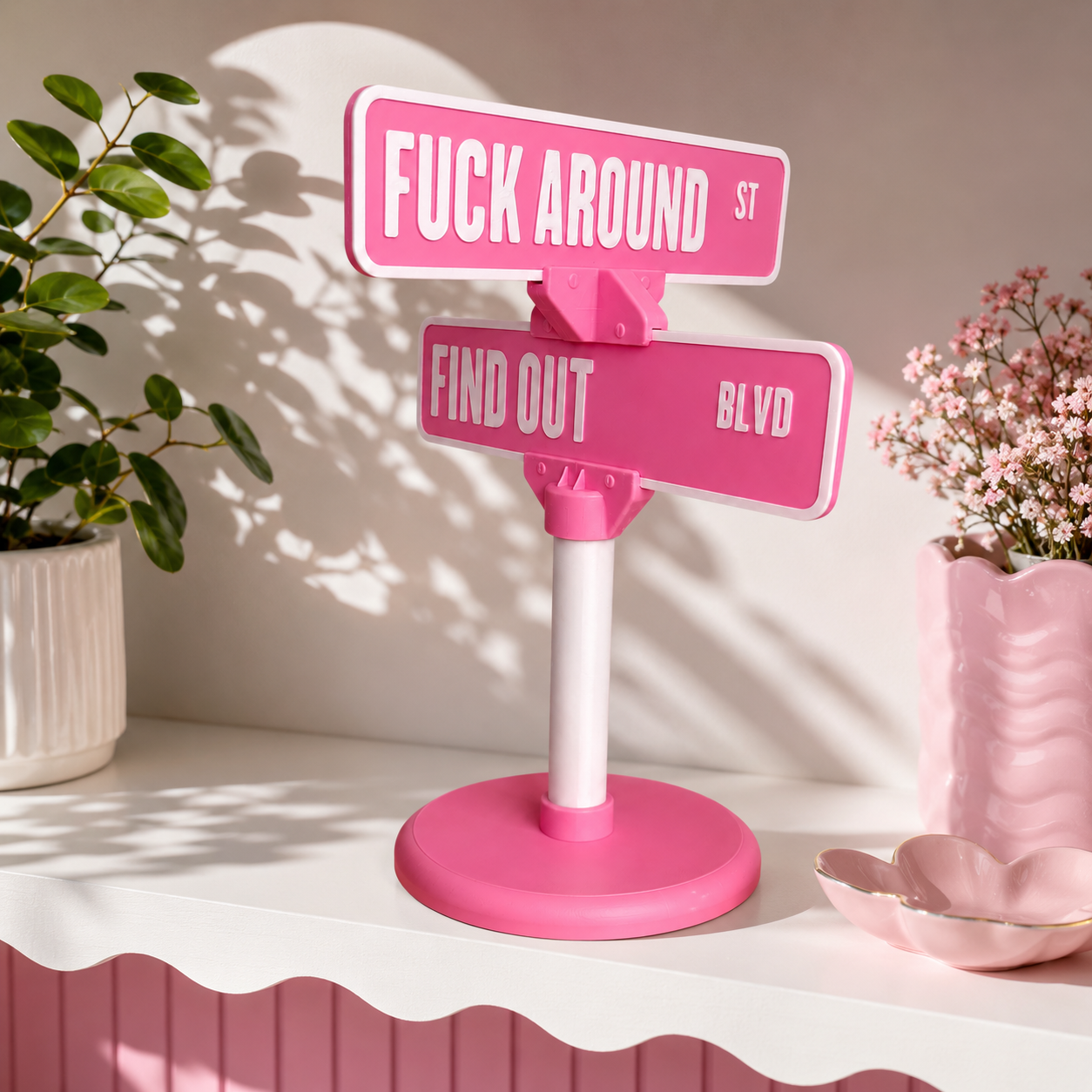 FAFO 3D Printed Street Sign