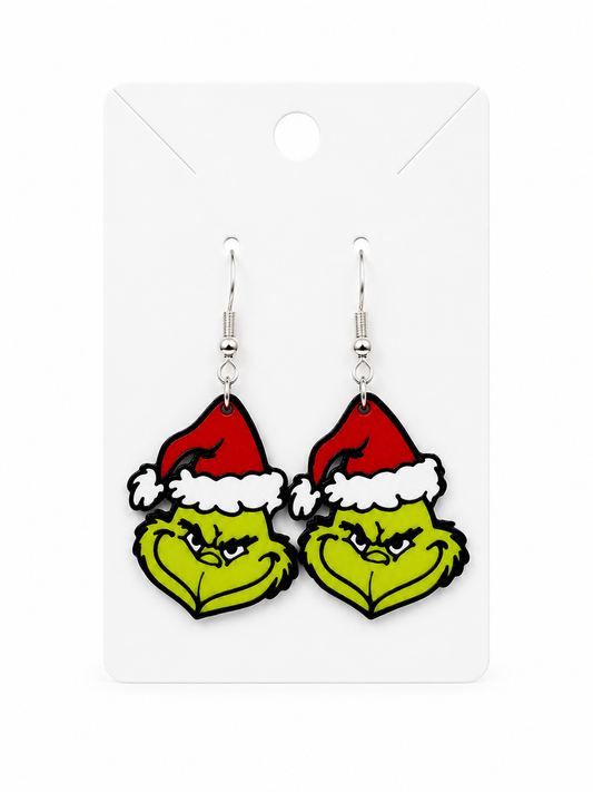 Grinch Earrings