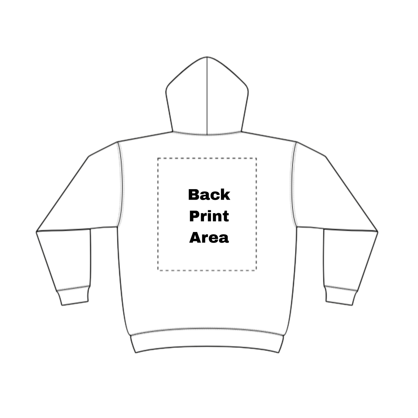 Customized Unisex Midweight Softstyle Fleece Hoodie-White