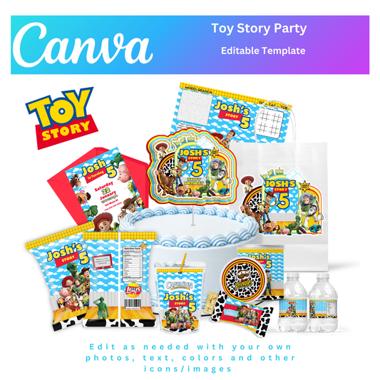 Party Favor Bundle Template-Toy Story